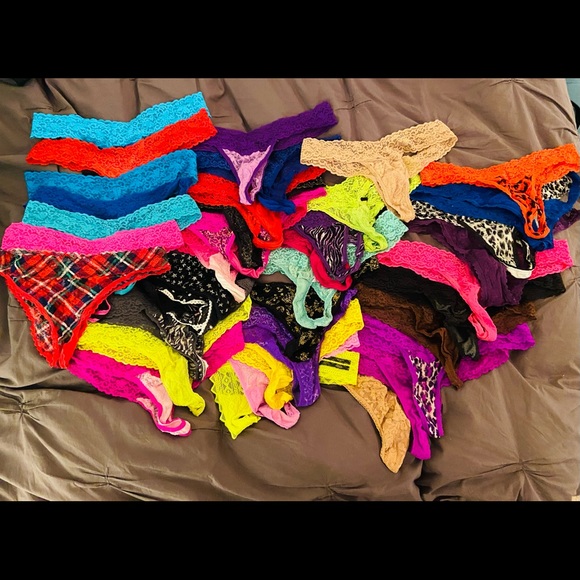 Victoria's Secret Other - Victoria’s Secret Lacie Thongs- 38, one size